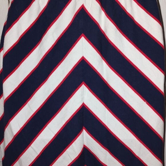Ladies Gymboree red white blue  maxi dress  Sz 10 - Picture 5 of 6